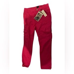 VIP Women's Hot Pink Cargo Track Pants